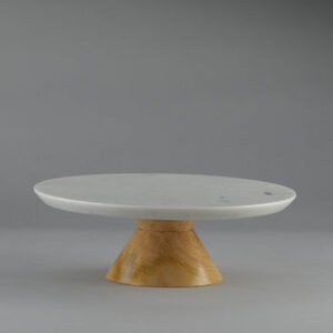 bowl and hexagonal marble for decorative purposes