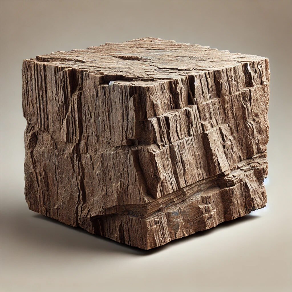 brown square shape stone