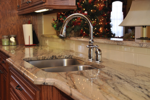 Parada Gold Granite used in kitchen