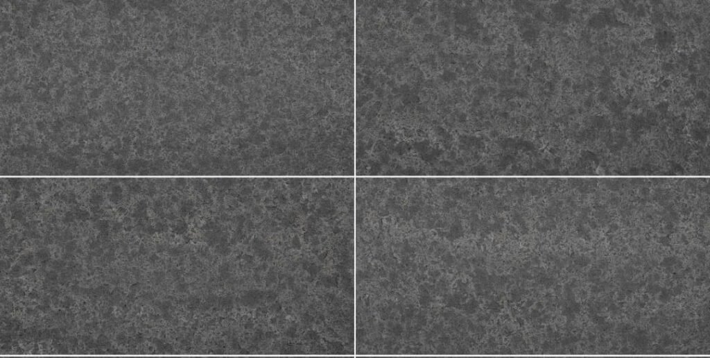 BLACK BASALT FLAMED TILES