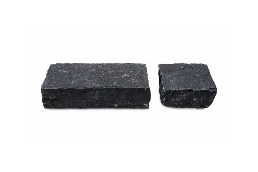 Midnight Black Limestone Cobbles