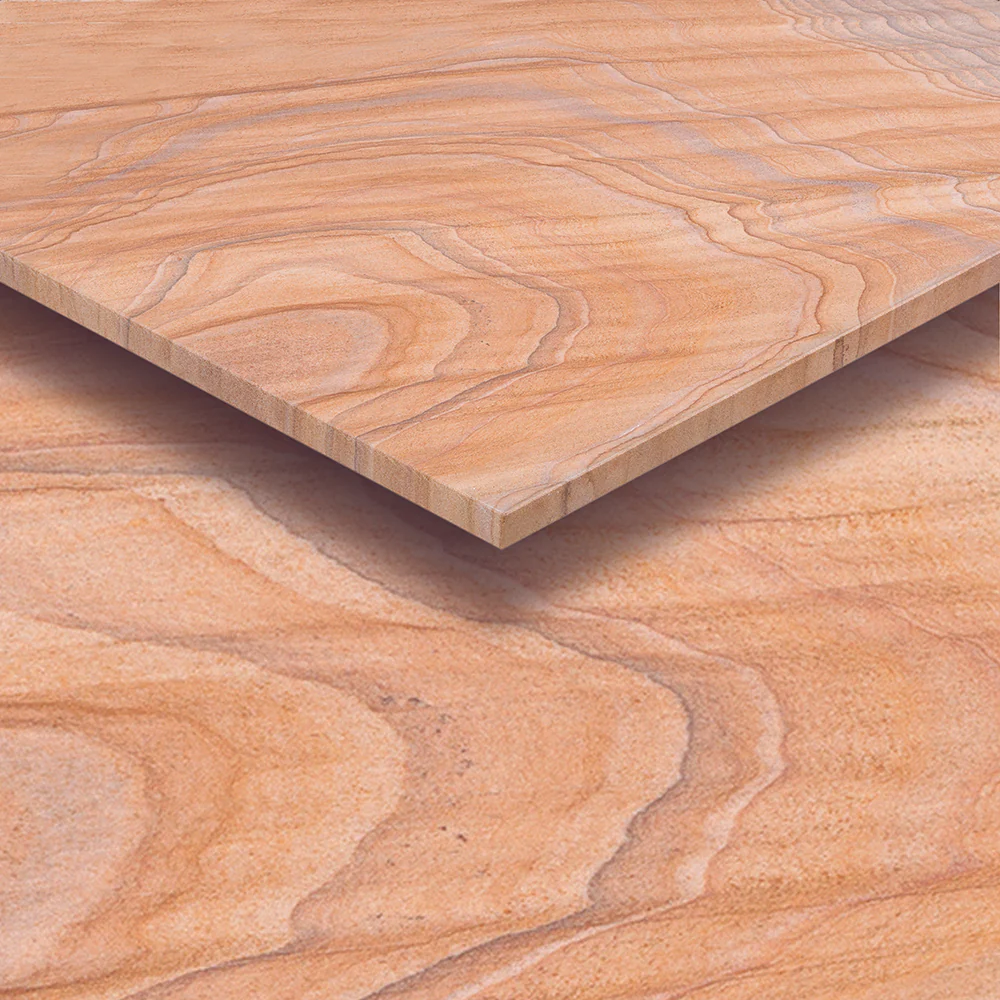 Rainbow Sandstone Machine Cut Edges