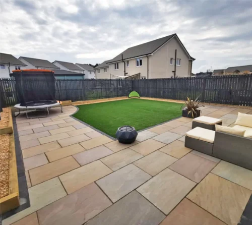 Raj Blend Sandstone Paving