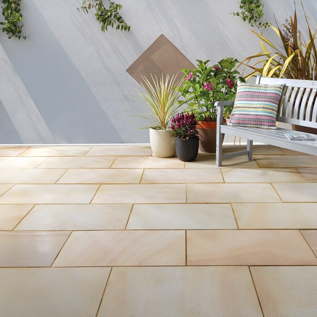 Sahara Beige Sandstone Honed Finish