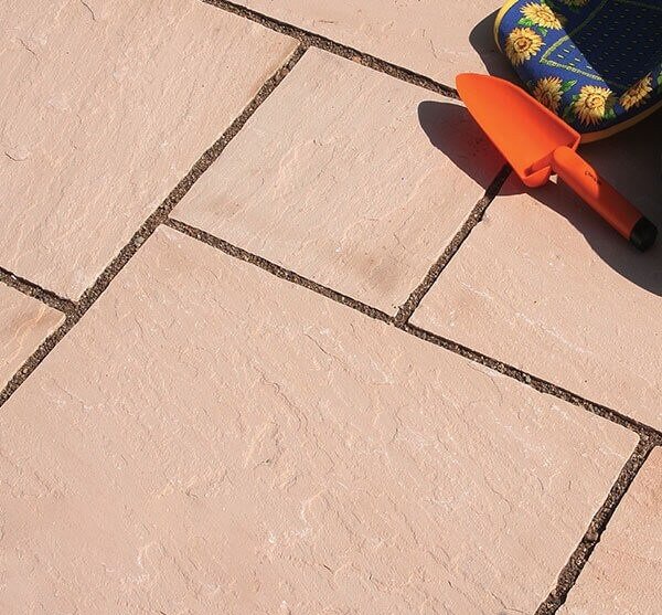 Sahara Beige Sandstone Patio Paving