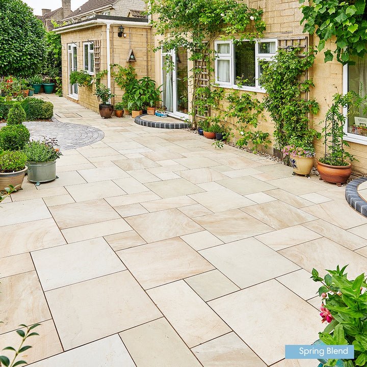 Shara Beige Sandstone Paving