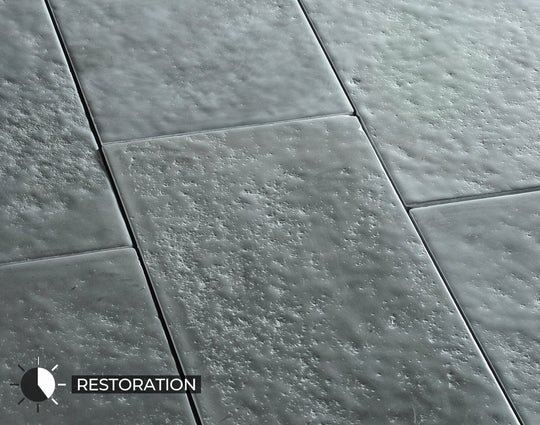 Tuscon Grey Limestone Leather Surface