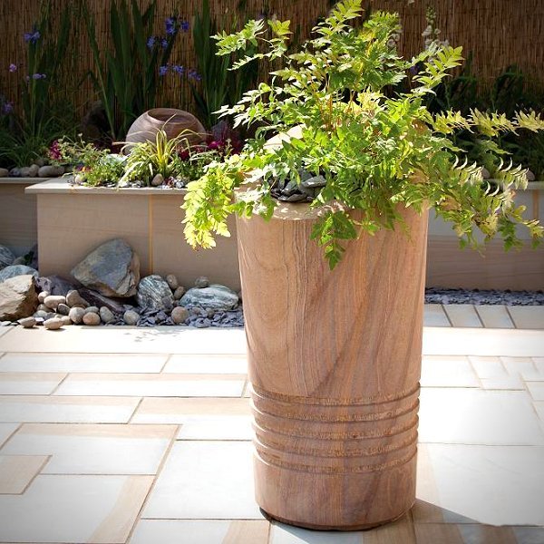 rainbow polished garden planter 01 600