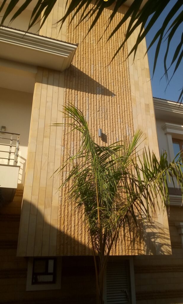 Indus Gold Limestone Wallcladding