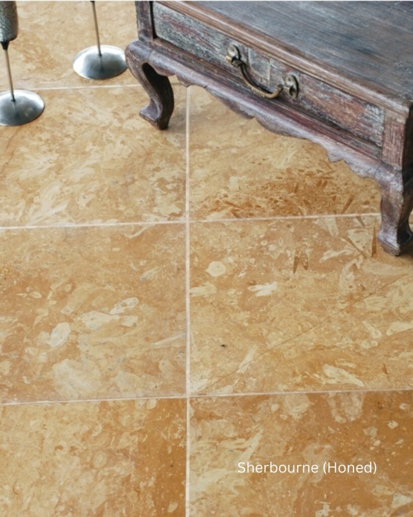 Sunflower Gold Limestone Honed Finsh