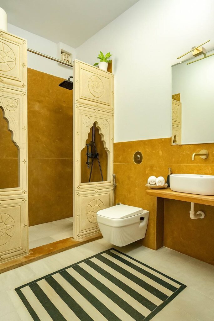 Sunflower Gold Limestone Wall Tiles
