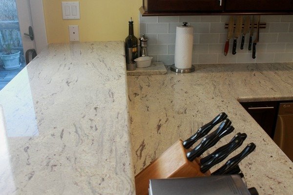 3cm River White Granite Kitchen4
