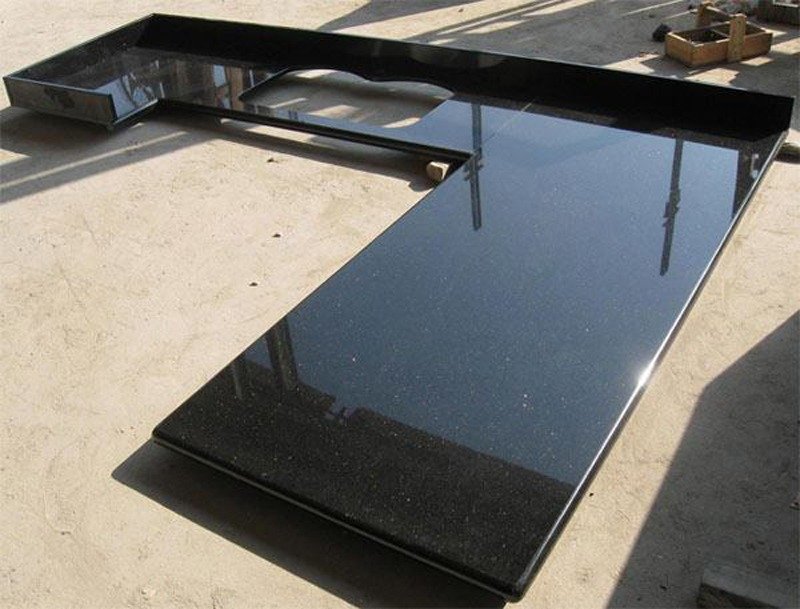 Absolute Black Granite Polished Granite Kitchen Countertops2019527182426