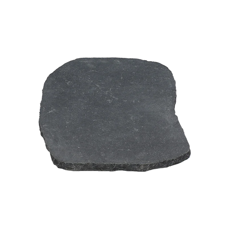 Antique Black limestone Stepping Stone Irregular Size