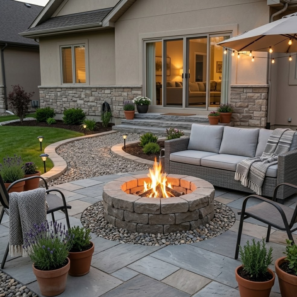 Firepit 1 Natural Stones Direct from Quarry Owners, Manufacturers, and Exporters. Firepit2