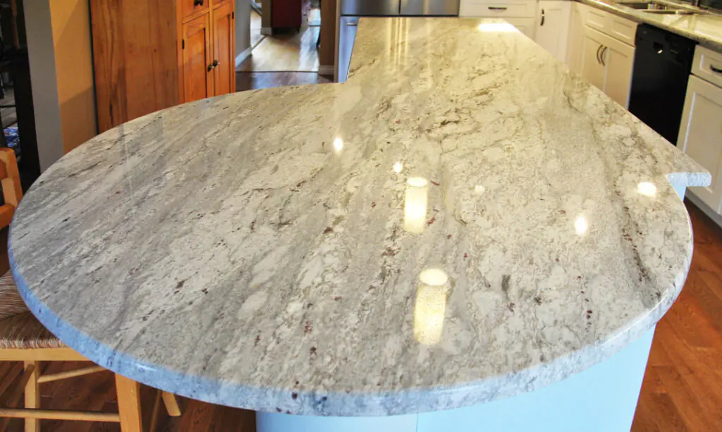 NGJ159 Andromeda White Granite Island Tops 3