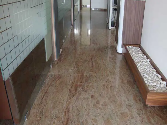 Rosewood Granite Flooring Project 4