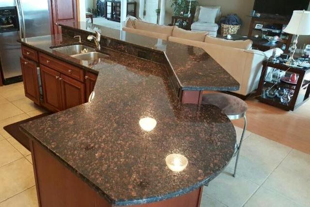 Tan Brown Granite Countertops