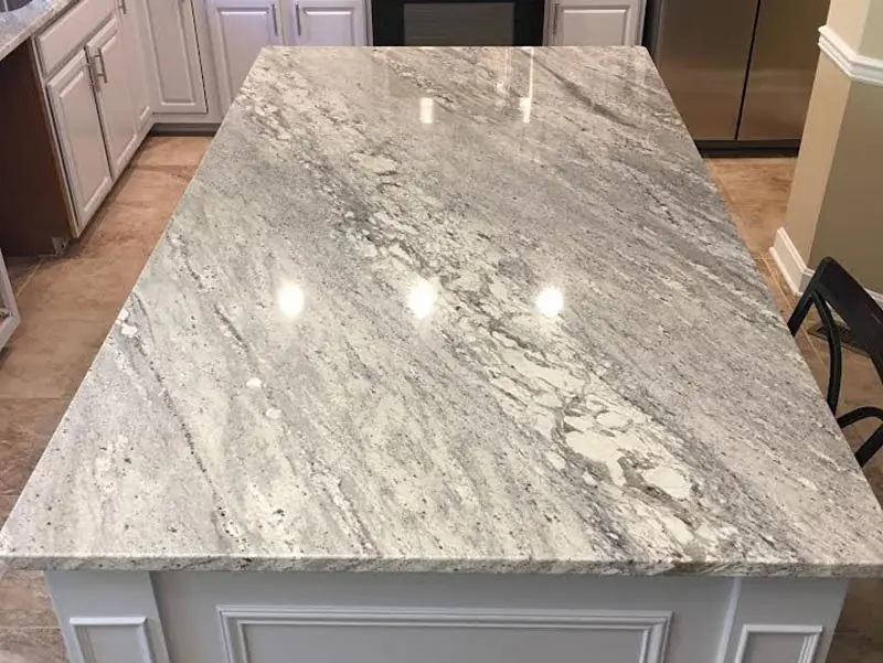 Thunder White Granite Kitchen Countertops
