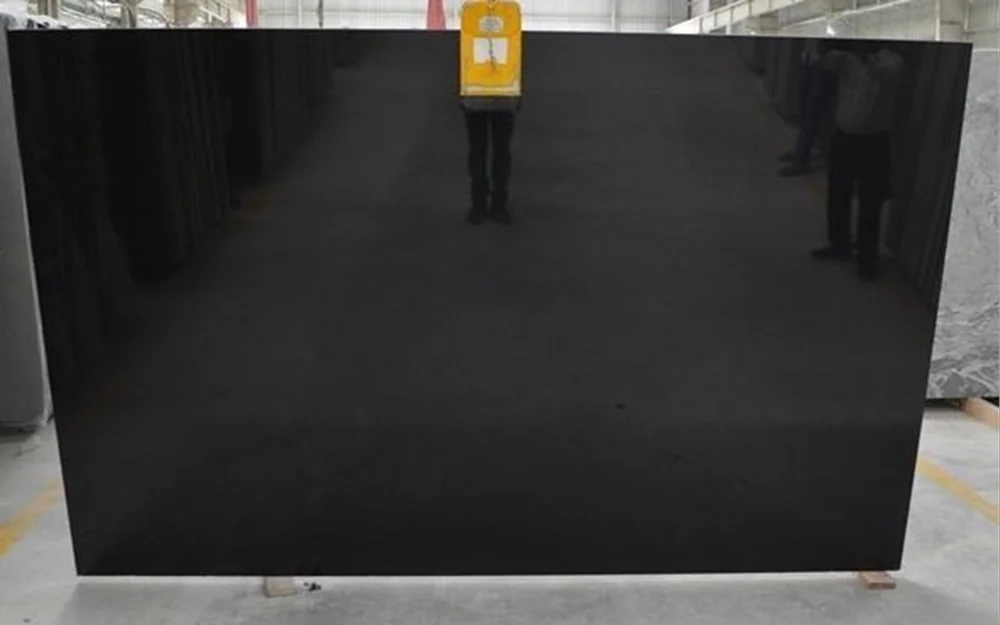 absolute black granite slab 1000x1000