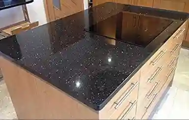 black galaxy granite for kitchen 604
