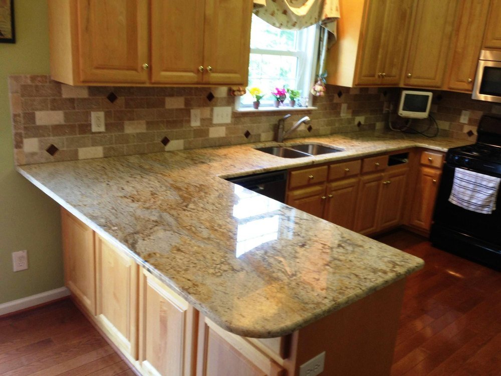 colonial gold granite kitchen counters 1000x1000