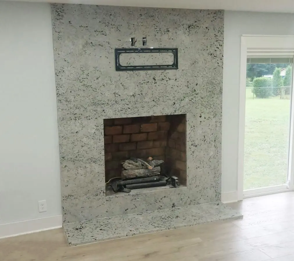 colonial white granite fireplace door f9673262ee