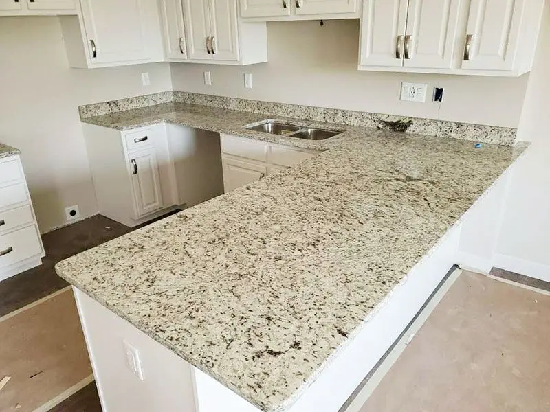 colonial white granite kitchen island countertops 541515580f