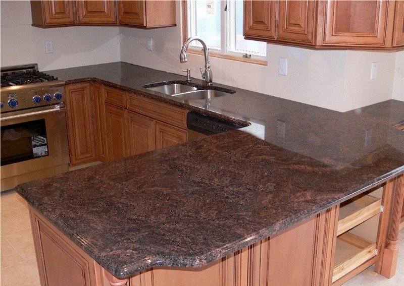indian dakota mahogany granite finished product 1021 4B