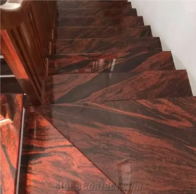 red multi granite tiles granite slabs p779773 4b