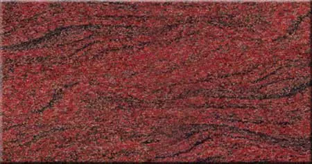 red multicolor granite